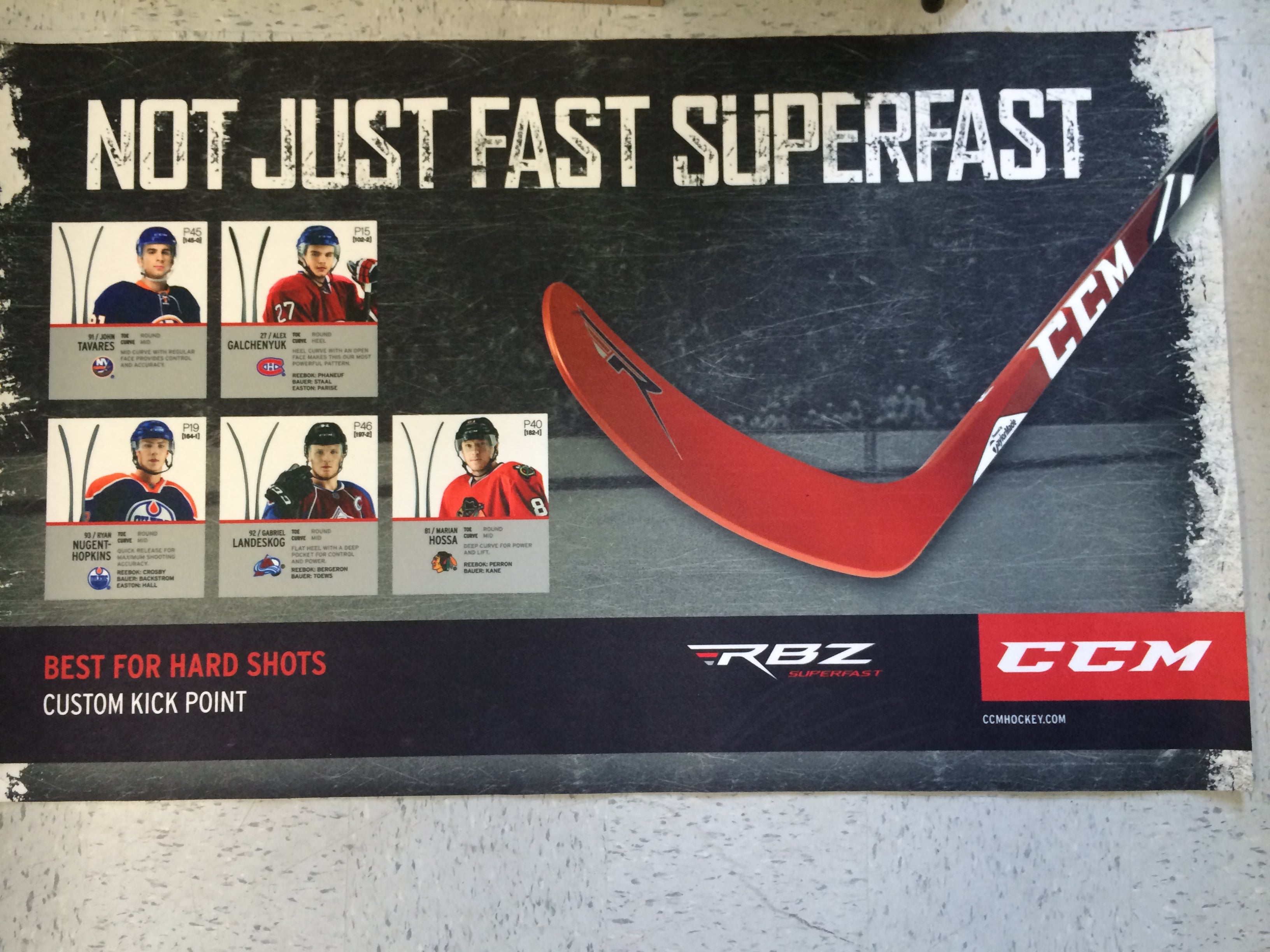 Major and minor hockey player and team mat 18''x24'' (or custom)