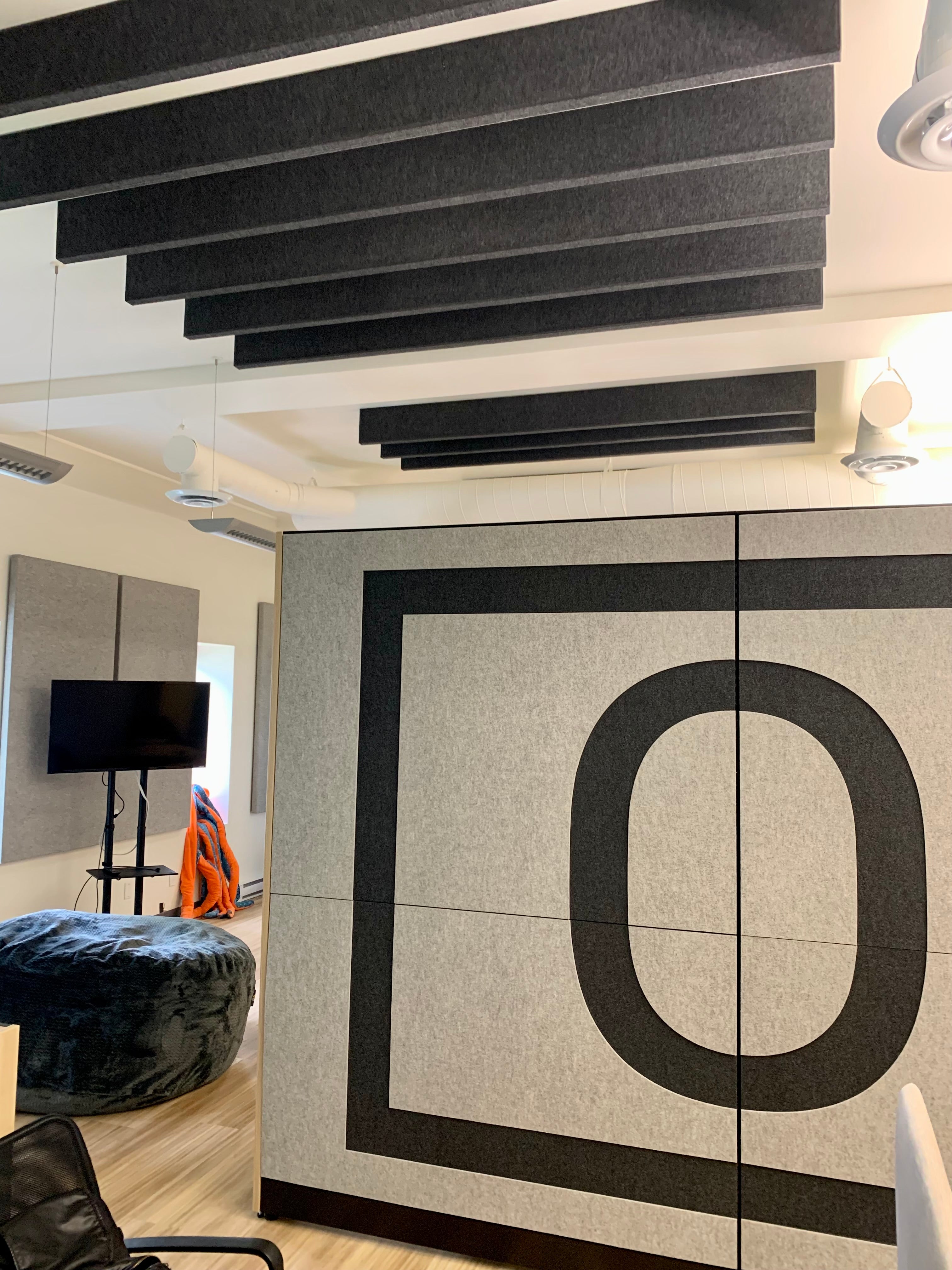 Acoustic solutions board, baffle, beam and wall