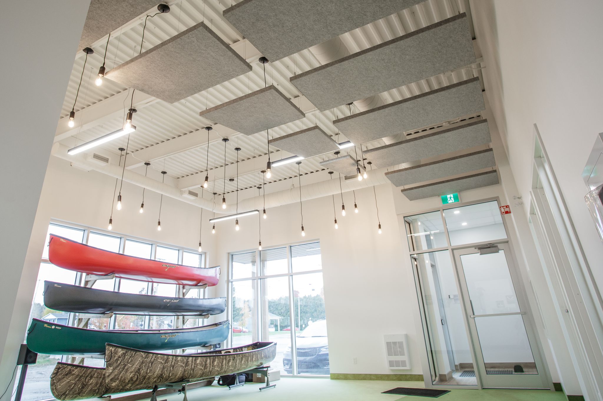 Acoustic solutions board, baffle, beam and wall