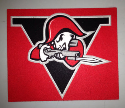 Mill-m@x Tapis pour équipe de hockey majeur et mineur 18''x24''