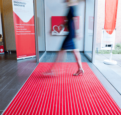 tapis d'entrée commercial